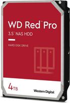 Western Digital HDD|WESTERN DIGITAL|Red Pro| 4 TB|Serial ATA|Buffer 256MB|7200 RPM|3.5 "|WD4006FFBX