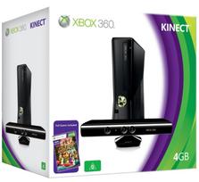 Xbox 360 4GB + Kinect + K. Adventures naudotas