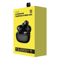 Hyperpunk TruePods Hybrid ANC TWS žaidimų ausinukai Black