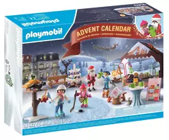 Playmobil Advento Kalendorius 71472 – Išvyka į Kalėdų Turgų