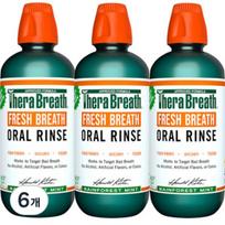 Terra Breath Oral Rinse Rainforest Mint Flavor, 473ml, 6 pcs. blue