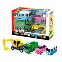Tayo Special Little Bus Friends Set 2 Part, Korėjietiški žaislai gray
