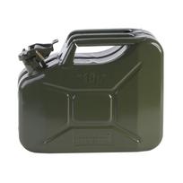 Hunersdorff Kuro Bakas Originalus Polietileno Bakas Metalinis Kanistras Klasikinis 10L Vandens Bakas Kuro Baltas Benzino Žibalo Bakas Kanistras Kempingas [Patikimas Produktas] alyvuogės