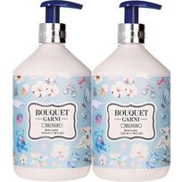 Bouquet Garni Body Lotion Baby Powder, 520ml, 2 units gray