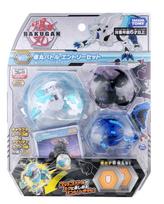 Bakugan Baku017 Battle Entry Set Hikari Hydros DX Deck gray