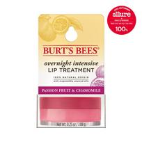 „Burt's Bees“ naktinis intensyvus lūpų gydymas 7,08 g (4 tipai, pasirinkite 1) Passion fruit and chamomile beige