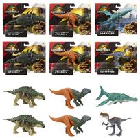 Mattel Jurassic World Veiksmų rinkinio figūrėlės vaikams Dinzaurų figūrėlės 6 dėžutės parduodamos Amžius 4+ Daug pavojų! 986A-JGB72 black