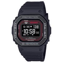 CASIO 5600 200M Waterproof Solar Quartz Movement Resin Strap Watch Men's Watches Black Dial DW-H5600MB-1A4JR Black Dial black