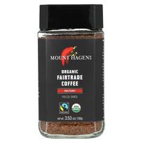 Mount Hagen Fair Trade ekologiška šaltyje džiovinta tirpi kava, 100 g (3,53 uncijos) 100g - 1 ea brown