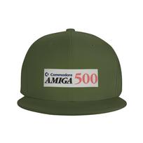 Commodore Amiga 500 Baseball Caps Snapback Fashion Baseball Hats Breathable Casual Casquette Outdoor for Unisexs And WoUnisexs One Size gray