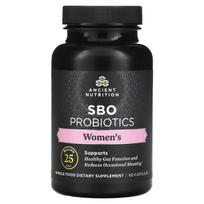 Ancient Nutrition, SBO Probiotic for Women, 25 Billion CFU, 60 Capsules
