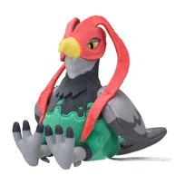 Pokemon Center Original 521 Plush fit Ken Hollow x x 20 x W x Pokémon (male form) 13.5 9.5 (H D cm) red