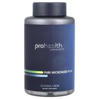 ProHealth Longevity, Pure Micronized PEA, 300 mg, 120 Capsules