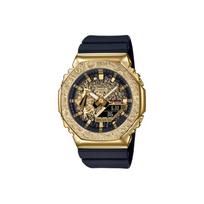 CASIO Vyriškas pilno metalo serijos auksinis laikrodis GM-2100MG-1A GM-2100MG-1A Gold Watch Case black