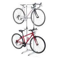 Sanwa Direct Road Bike Stand 2 Indoor Free Standing Stepless Height Adjustment Display Stand 1.2-2m 800-BYST6