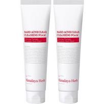 Nard Acne Relief Cleansing Foam, 150ml, 2 pieces white