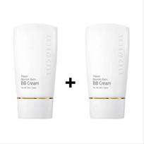 Renecell Placen Blemish Balm BB Cream 50g SPF50+PA++++ x2 + shopping bag, single item, 2 pieces white