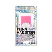 Przena wax strips 24 sheets waxing hair removal pad patch strips, 24 pieces, 1ml white