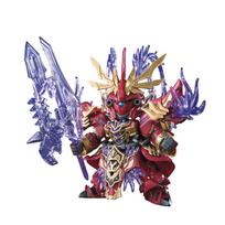 BANDAI SPIRITS SD Gundam Sangoku Soketsuden Lufu Sinanju Red Rabbit Horse Plastic Model BAS5057610 & Color-coded gray