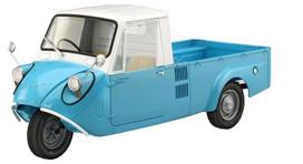 Fujimi Modelis Inch Up Serija 281 Mazda T600 1/24 Nr. ID-281 pilka spalva