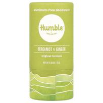 „Humble Brands“, dezodorantas be aliuminio, bergamotės ir imbiero, 2,65 uncijos (75 g) yellow