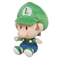 Sanei Boeki Super Mario ALL STAR COLLECTION Baby Luigi S Plush AC53 beige