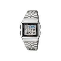 CASIO Women's YOUTH Gray Watch A500WA-1 A500WA-1 Regular Watch Box gray