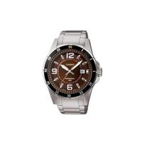 Casio CASIOSTANDARD Series Collection Quartz Movement Brown Dial Men's Watch Quartz Movement Stainless Steel Strap Japanese and Korean MTP-1291D-5AV ruda