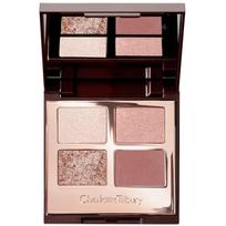 Charlotte Tilbury Luxury 4-Color Eyeshadow Palette Exaggereyes Shimmer Finish black