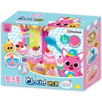 „Pinkfong Cloud Sandmon“ ledų gaminimo rinkinys, mišrios spalvos, „iWill Company“, populiarūs Korėjos žaislai blue