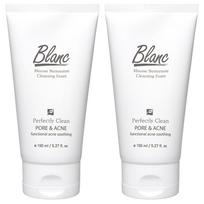 Blanc Nature Acne Functional Cleansing Foam, 150ml, 2 pieces white