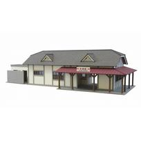 Sankei 187 Scenos serijos Stoties pastatas-3 MK05-12 Popieriaus amatas gray