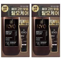 Ryeo Heukwoon Tūrio ir plaukų šaknų šampūnas Specialus 480ml+112ml, 2 rinkiniai, 592ml black
