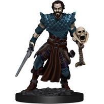„Dungeons & Dragons“ aukščiausios kokybės žmogaus burtininko vyriška miniatiūra