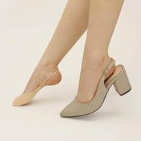 Skinny Five Kasdienės basutės, Mulo loaferiai, Antbačiai, 7 tipai, 10 pėdų, 1 rinkinys air hole skin beige