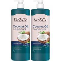 Kerasys Natural Recipe Coconut Oil Conditioner, 1L, 2 units gray