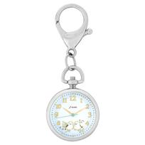 Shima Enaga Keychain Watch CF2A0005-BL Silver sidabras