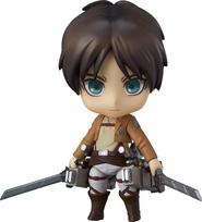 Nendoroid Ataka titanams Erenas Jėgeris Ne mastelio ABS&PVC Dažyta Judanti Figūrėlė Antrinis Perpardavimas black