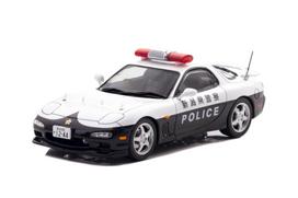RAI'S 143 Mazda RX-7 Type RS (FD3S) 2019 Niigata Prefectural Police Traffic Department Mobile Traffic Unit Vehicle (355) Finished Model H7431912 gray