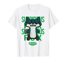 Fuggler Suspicious Fox Black Originals T-Shirt white