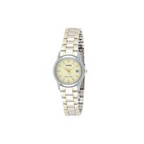 CASIO Women's Standard Series Gold Watch LTP-V002SG-9A LTP-V002SG-9A Gold Dial beige