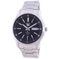 „Seiko 5“ automatinis juodas ciferblatas SNKP11 SNKP11K1 SNKP11K vyriškas laikrodis juoda