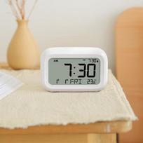 [BAHERTS] BAHERTS Digital LED Silent Alarm Desk Clock BH-TC01 BH-TC01 gray