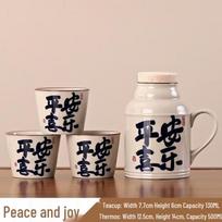 ROYUGO Minimalist Ceramic Teapot Set gray