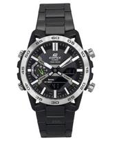 Casio „Edifice Sospensione“ analoginis skaitmeninis išmaniojo telefono ryšys „Tough Solar ECB-2000DD-1A 100M“ vyriškas laikrodis juoda