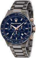 Maserati Sfida Laikrodis R8873640001 Šviečiantis Vandeniui Atsparus Vyriškas Tamsiai Mėlynas tamsiai mėlyna
