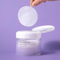 Metabiome Lactic Acid Bacteria Toner Pad 60 Sheets white