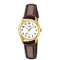 CASIO Classic Analog Dress Watch, LTP-1094Q-7B4RJH, Brown, Women's ruda