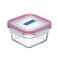 Glasslock karščiui atsparus kvadratinis stiklinis indas 405mL