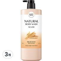 Happy Bath Really Mild Body Wash Baby Powder Scent, 900g, 3 Pieces beige